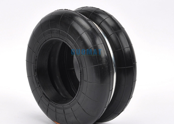 Airbag de borracha complicado da mola de ar F-160-2 do dobro de S-160-2R Yokohama com anel da cintura