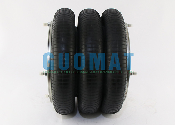 Atuador industrial complicado do ar da suspensão da mola de ar 16X3 triplicar-se de FT816-40 DS G1/2 Contitech Dunlop