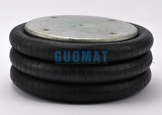 W01-358-7808 Suspensão de borracha Firestone Primavera de ar 1/4NPT Furo de gás 2B12-313 Goodyear Airbag