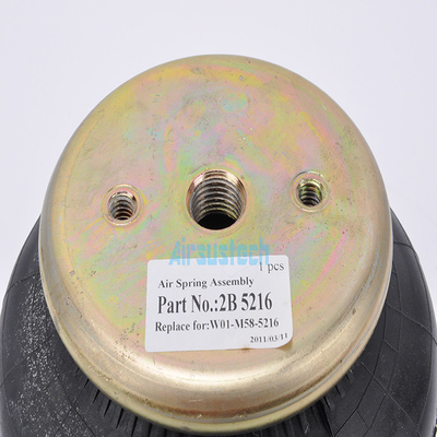 W01-M58-5216 Actuador de ar de borracha dupla com suspensão de mola de ar de pedra de fogo