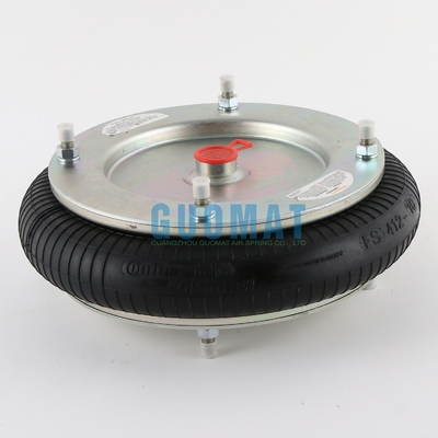 FS412-10 Contitech Air Spring 12'X1 Industrial Air Isolator com anel de flange