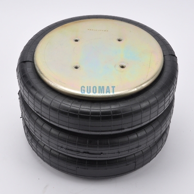 Primavera de ar industrial 4xM10 parafuso GUOMAT NO. 3B7383-3/8 Bellow No.3B383 Diâmetro natural 351mm