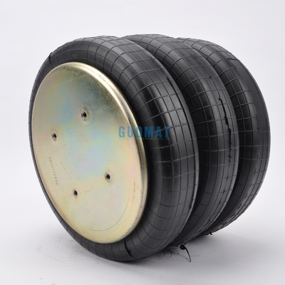 Primavera de ar industrial 4xM10 parafuso GUOMAT NO. 3B7383-3/8 Bellow No.3B383 Diâmetro natural 351mm