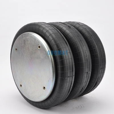 Saco de ar triplo enrolado GUOMAT N.O. 3B7386 Bellow N.O.3B383 Primavera de ar industrial 4x3/8-16UNC parafuso