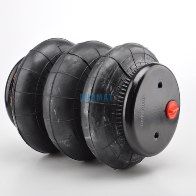 GUOMAT Absorvedor de choque de ar 3B10X7 Actuador de ar pneumático triplo enrolado