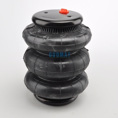 GUOMAT Absorvedor de choque de ar 3B10X7 Actuador de ar pneumático triplo enrolado