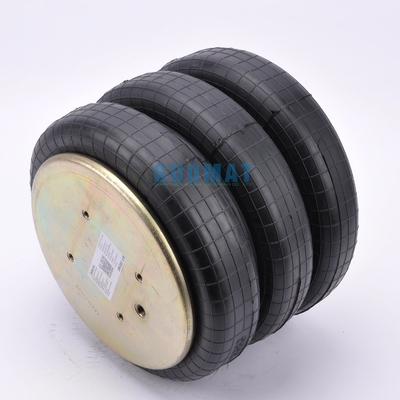 Suspensão de borracha Primavera de ar 381mm Alturas Tripla enrolada