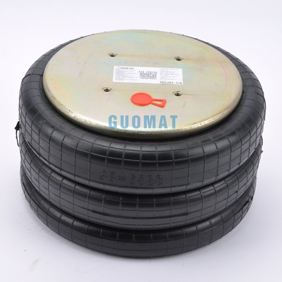 Suspensão de borracha Primavera de ar 381mm Alturas Tripla enrolada