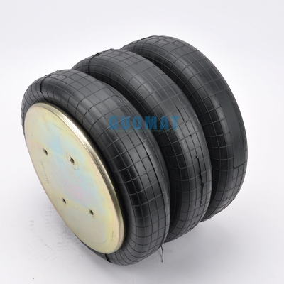 Suspensão de borracha Primavera de ar 381mm Alturas Tripla enrolada