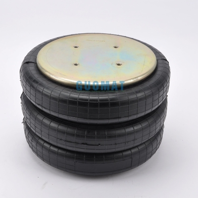 Suspensão de borracha Primavera de ar 381mm Alturas Tripla enrolada