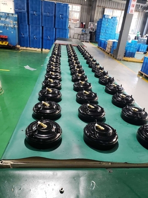 W01-358-7304 Isolador de Primavera de Ar de Chapa de Alumínio Firestone com Anel de Flange