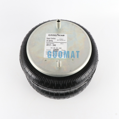 Dual Bellow Air Spring Goodyear 2B12-346 para Histeer 10315 1/4NPTF Entrada de ar