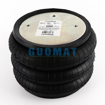Goodyear 3B12-304 Air Spring 578-93-3-100 Triple Rubber Air Bellow FT 330-29 503