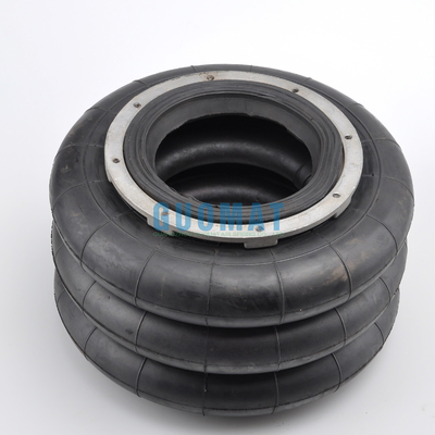 10X3 Dunlop SP159 Triple Convoluted Air Spring Actuator Referir para Contitech FT 210-32 Traço 230mm