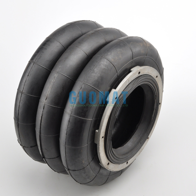 10X3 Dunlop SP159 Triple Convoluted Air Spring Actuator Referir para Contitech FT 210-32 Traço 230mm