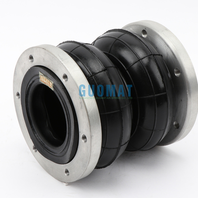 Guomat Primavera de ar industrial 2H160166 de borracha duplo-enrolada com flange