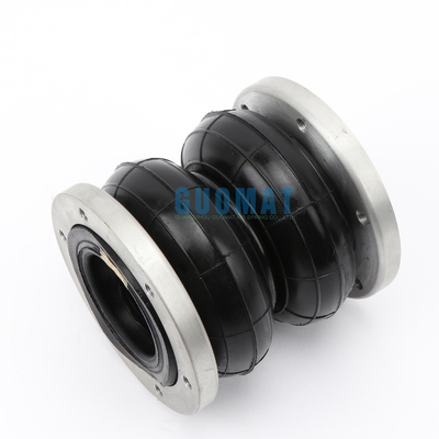Guomat Primavera de ar industrial 2H160166 de borracha duplo-enrolada com flange