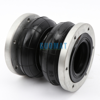 Guomat Primavera de ar industrial 2H160166 de borracha duplo-enrolada com flange
