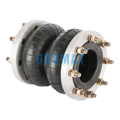 Conexão de flange Primavera de ar duplo enrolado 2H250180 Borracha natural