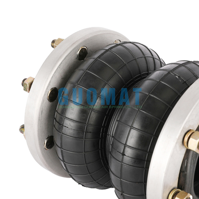 Conexão de flange Primavera de ar duplo enrolado 2H250180 Borracha natural