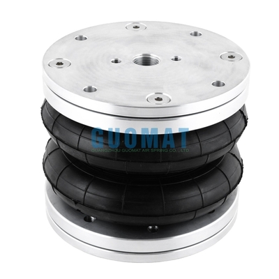 Amortecedor Pneumático de Suspensão Convoluto FD76-14 Contitech 6''x2 Mola Pneumática Dunlop Com Capa de Alumínio