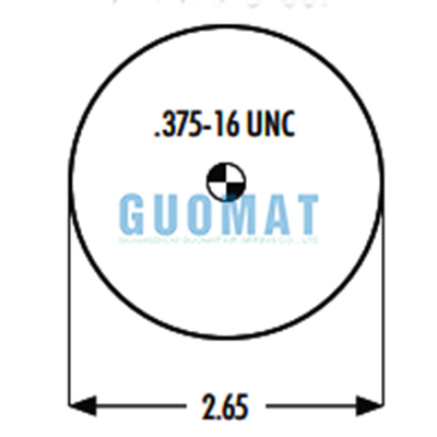 Goodyear 1S4-058 Peças de suspensão pneumática Substitua W02-358-7086 Cab Air Spring