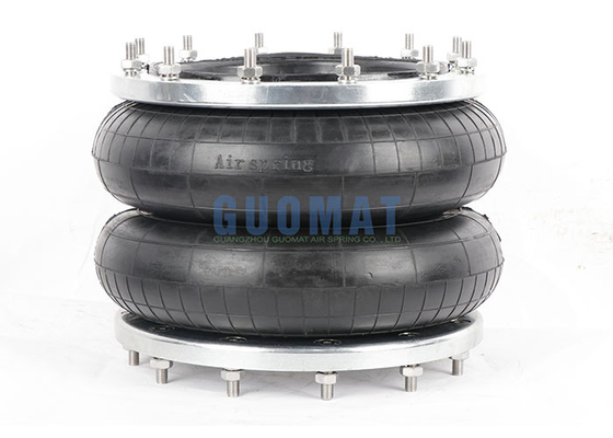 255 mm de altura Flange Air Spring 380 mm de borracha para equipamentos industriais pesados