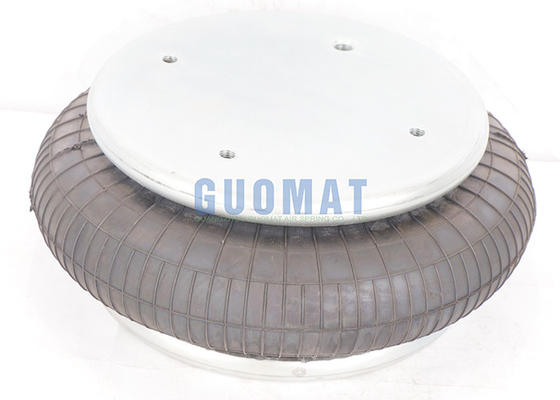 Tipo enrolado Primavera de ar 1/4NPTF Placa de borracha industrial 55mm-160mm