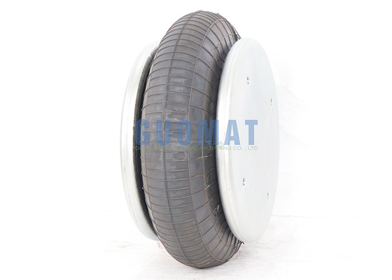 Tipo enrolado Primavera de ar 1/4NPTF Placa de borracha industrial 55mm-160mm