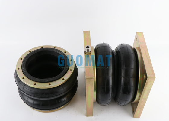 Bolsas de ar industriais duplo-enroladas LHF200/212-2 Primavera de ar de borracha com placa de cobertura