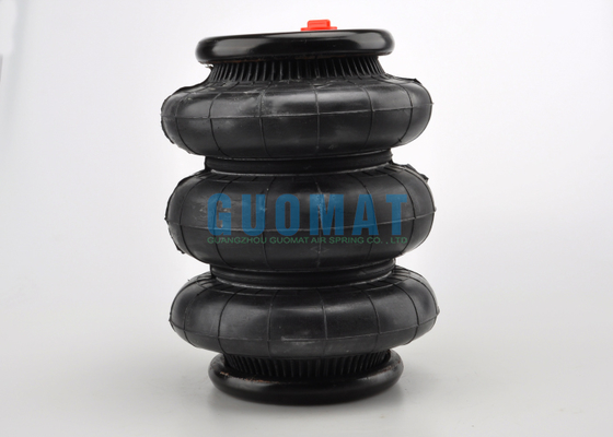 Triple enrolado Air Spring 117mm-460mm Traço Industrial de borracha Air Shock para Pick Up