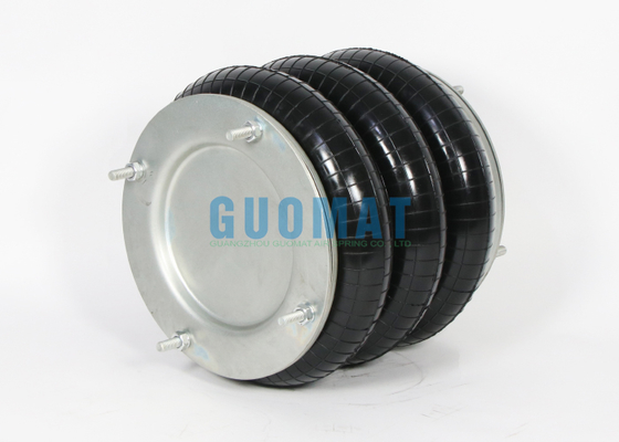 12" x 3 Triple Bellow Air Spring FT 412-32 DS Contitech Borracha Industrial Air Spring