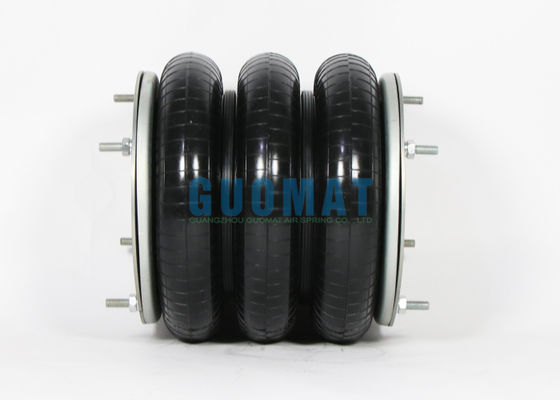 12" x 3 Triple Bellow Air Spring FT 412-32 DS Contitech Borracha Industrial Air Spring
