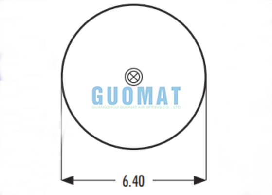 FD 200-19 510 Firestone Suspensão Airbags 2B9-245 Goodyear enrolados de borracha