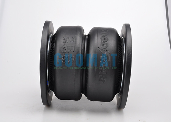 os foles que de borracha de 2B8-850 Goodyear o dobro apresenta plataformas industriais da mola de ar substituem o Firestone W01-M58-6353