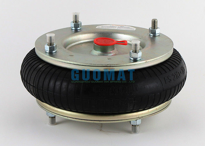 Os foles industriais do Firestone W01-R58-4057 do FS 210-10 DS da mola de ar de 4.1KG ContiTech denominam a montagem do parafuso do parafuso prisioneiro das bolsas a ar