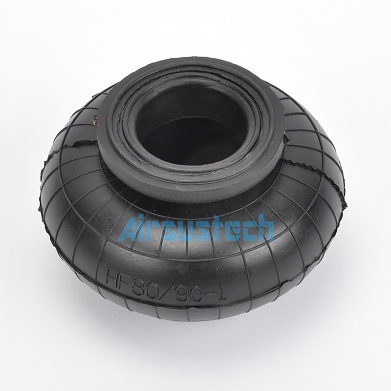 HF80/90-1 Air Spring Bellows Air Bag Double Convoluted Rubber Air Shock Absorção