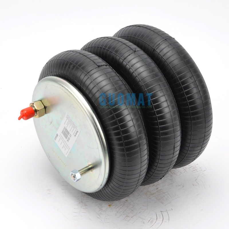 Goodyear Industrial Triple Envoluted Air Spring 3B12-301 1/4NPT Entrada de ar W01-358-8010