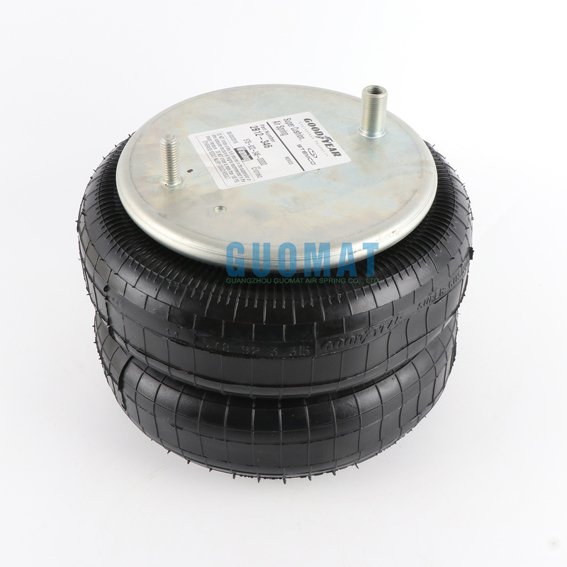 Dual Bellow Air Spring Goodyear 2B12-346 para Histeer 10315 1/4NPTF Entrada de ar