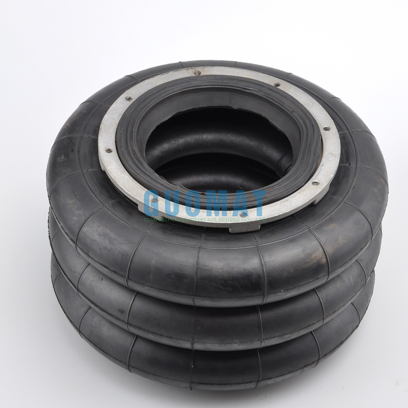 10X3 Dunlop SP159 Triple Convoluted Air Spring Actuator Referir para Contitech FT 210-32 Traço 230mm