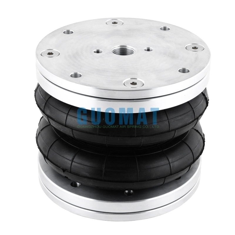 Amortecedor Pneumático de Suspensão Convoluto FD76-14 Contitech 6''x2 Mola Pneumática Dunlop Com Capa de Alumínio