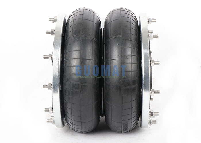 255 mm de altura Flange Air Spring 380 mm de borracha para equipamentos industriais pesados