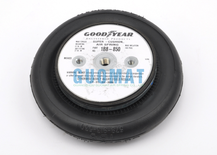 1B8-850 Goodyear Fornecedor de molas de ar de enrolamento único