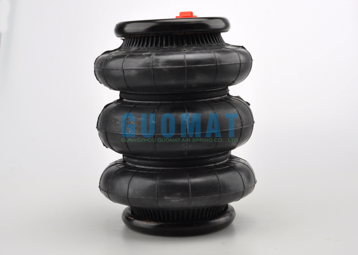Triple enrolado Air Spring 117mm-460mm Traço Industrial de borracha Air Shock para Pick Up