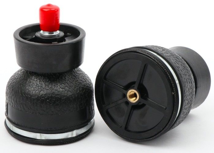 W02-358-3003 a mola de ar da suspensão do estilo 1M1A-1 ensaca com parafuso prisioneiro de bronze 1/8 NPT