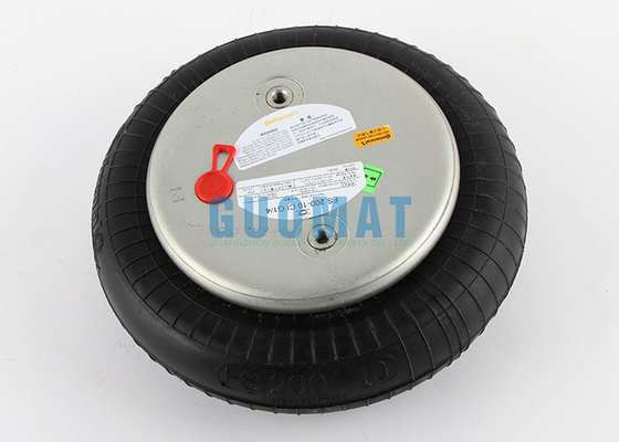 FS 200-10 CI absorção complicada continental da vibração da mola de ar de Contitech da única do equipamento da fabricação de papel
