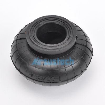 HF80/90-1 Air Spring Bellows Air Bag Double Convoluted Rubber Air Shock Absorção