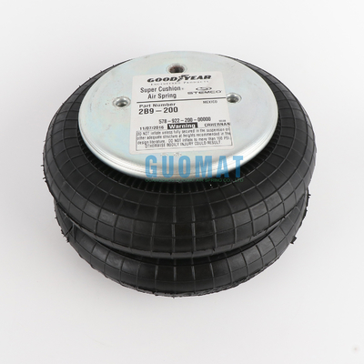 Goodyear Air Spring Original 2b9-200 Referência para W01-358-6910 Fd 200-19 Ci 1/4 NPT OS 2b8-155, 2b9-200, 2b9-202 Absorção de choque