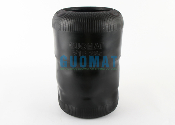 V1E26A Fole de Ar de Borracha Vibracoustic para Ônibus 370mm Altura Natural Mola Pneumática Freightliner