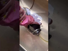 W02-358-3002 Armadilha de rocha tipo moagem de ar molas de plástico atuador pneumático